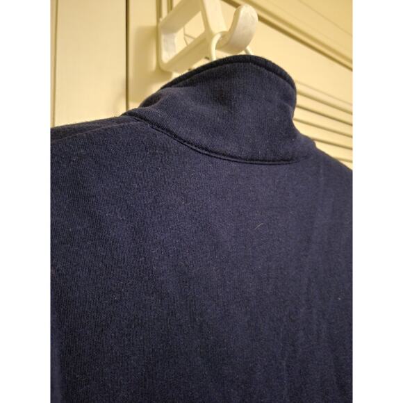 Breckenridge Full Zip Christmas Holiday Ugly Cardigan Sweater Blue Womens Large - Picture 5 of 9